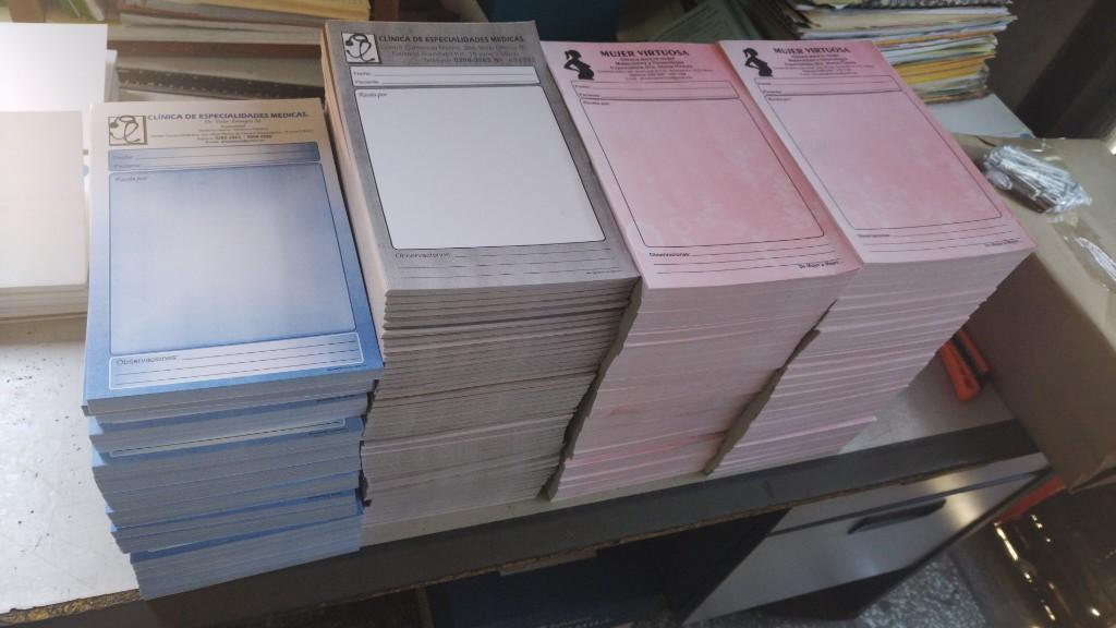 IMPRESIÓN DE RECETARIOS en Guatemala - Imagen 2