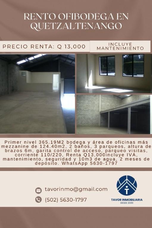 Bodega de 486m2 en Quetzaltenango en Guatemala - Imagen 1