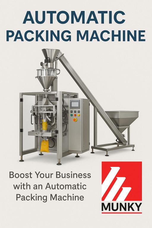 Boost Your Business with an Automatic Packing Machine with Munky in India - Image 1