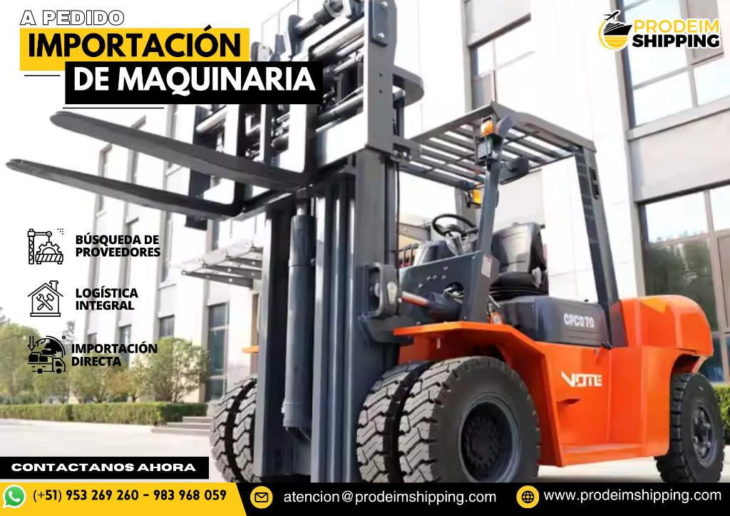 MONTACARGA - IMPORTACION - PRODEIM - CAPACIDAD en Perú - Imagen 1