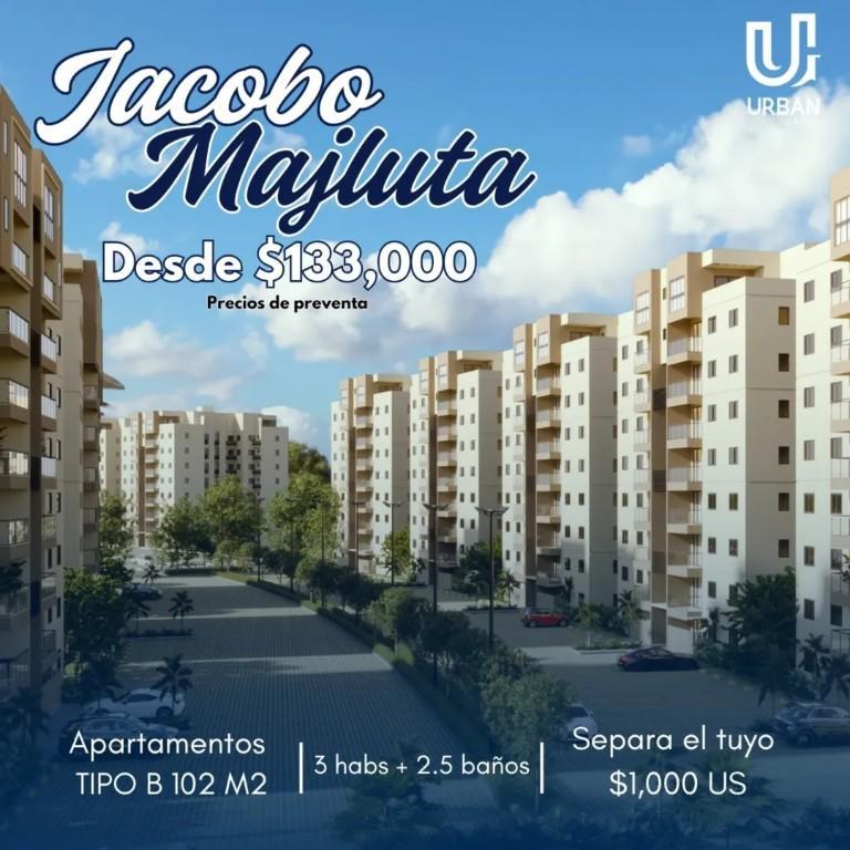 APARTAMENTOS EN JACOBO MAJLUTA - CONSTRUCCION en la República Dominicana - Imagen 1