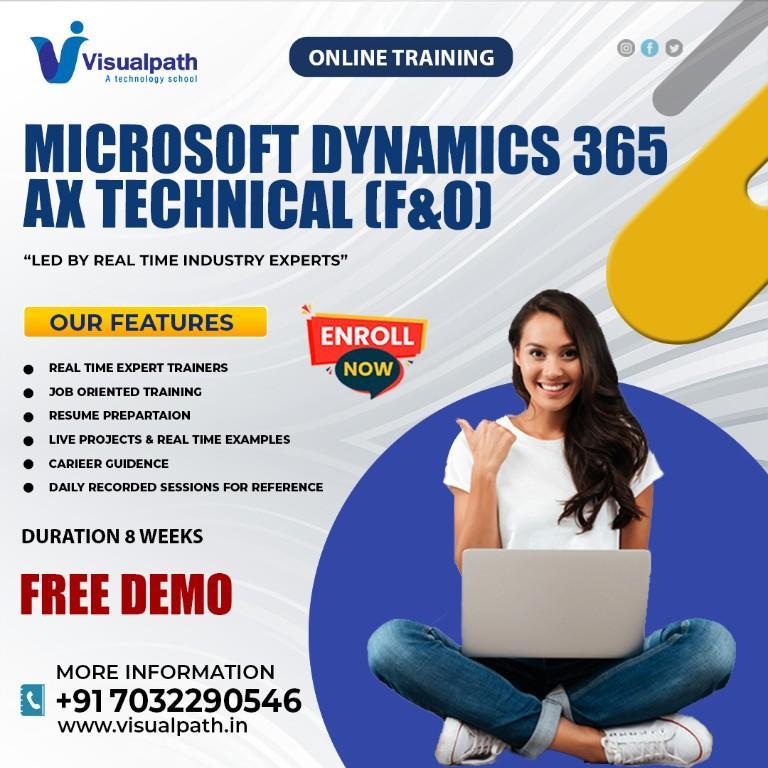 Top MicroSoft Dynamics Ax Training Online - Visualpath in Alwal - Image 1