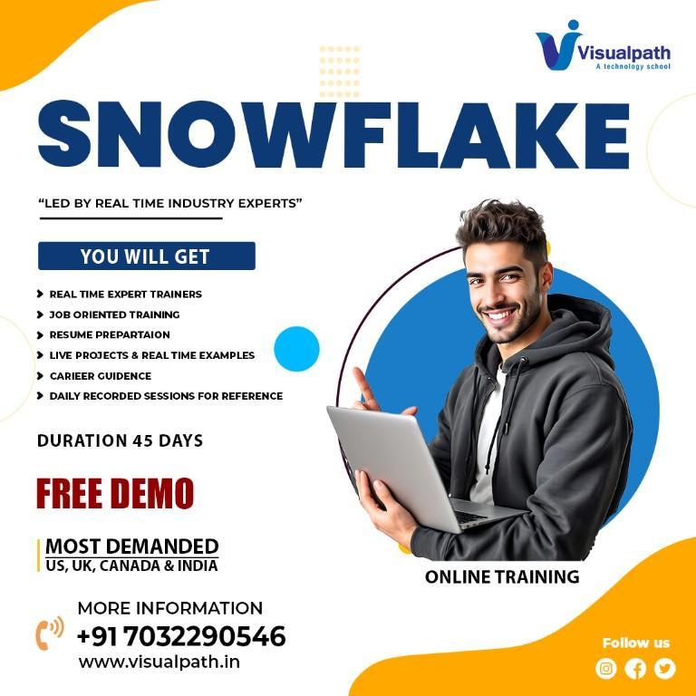 Snowflake Training in Ameerpet - Visualpath in Alwal - Image 1