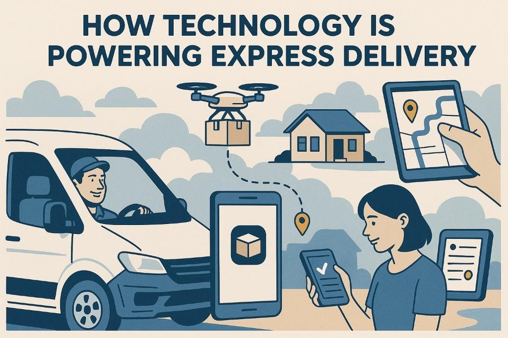 How Technology is Powering Express Delivery in Noida - Image 1