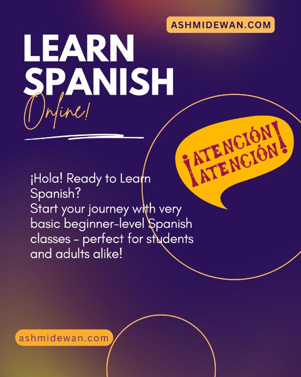 Spanish classes Basic Beginner's Level for Kids in Kālkāji Devi - Image 1