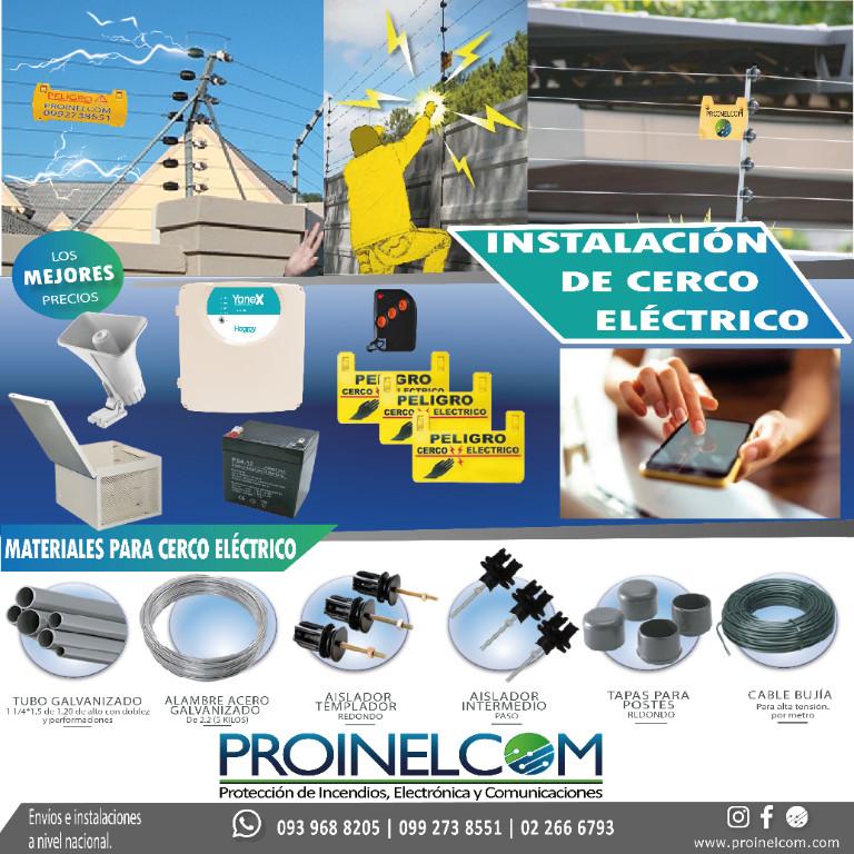 INSTALACIÓN DE CERCOS ELÉCTRICOS en Quito - Imagen 1