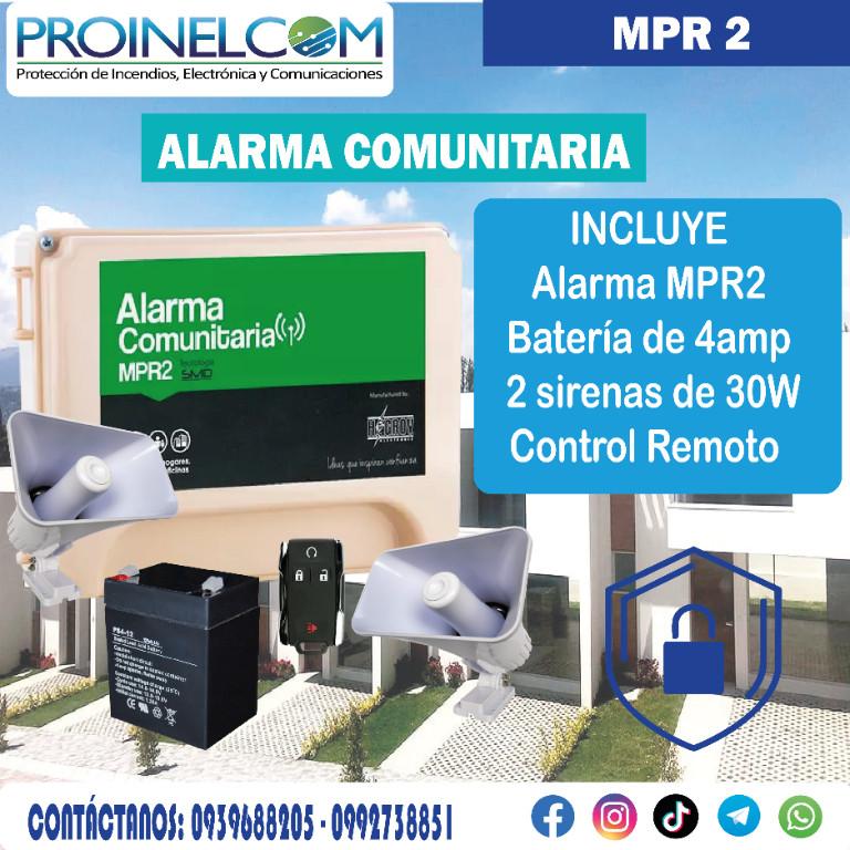 ALARMA COMUNITARÍA BÁSICA MPR2 en Quito - Imagen 1