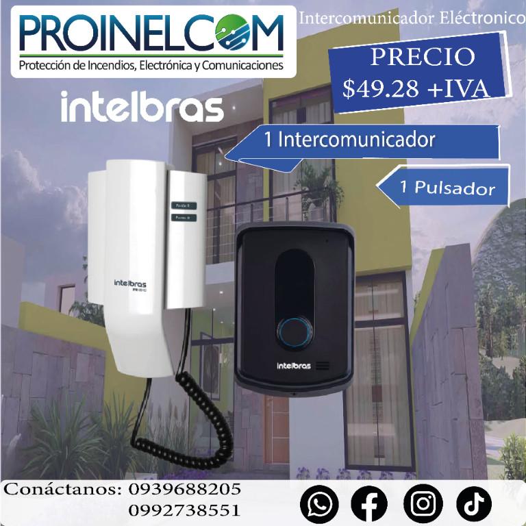 PORTERO RECIDENCIAL IPR 8010 INTELBRAS en Ecuador - Imagen 1