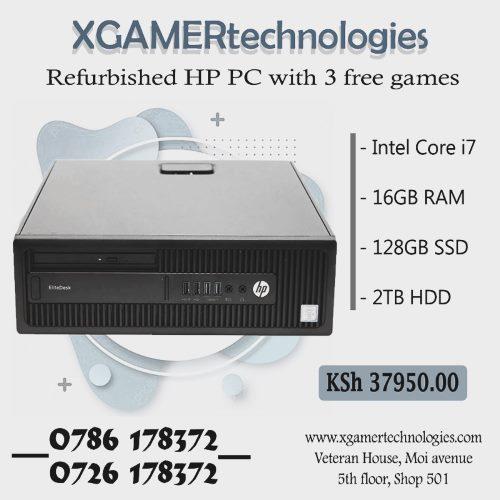 Reconditioned Core i7 HP SFF desktop computer in Nairobi - Image 1