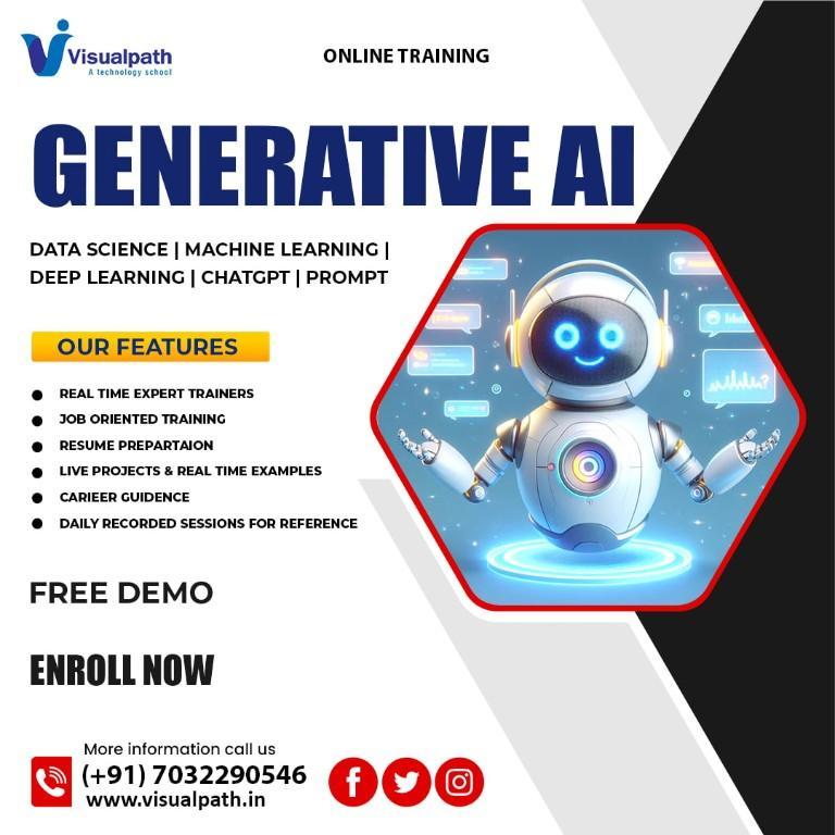 Generative AI Training in Ameerpet | GenAI Training in Koramangala - Image 1