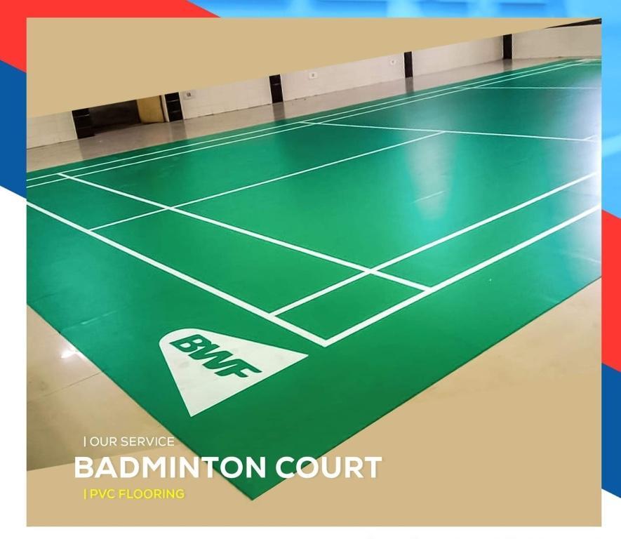 PVC Badminton Flooring Court Mats in Rawalpindi - Image 2