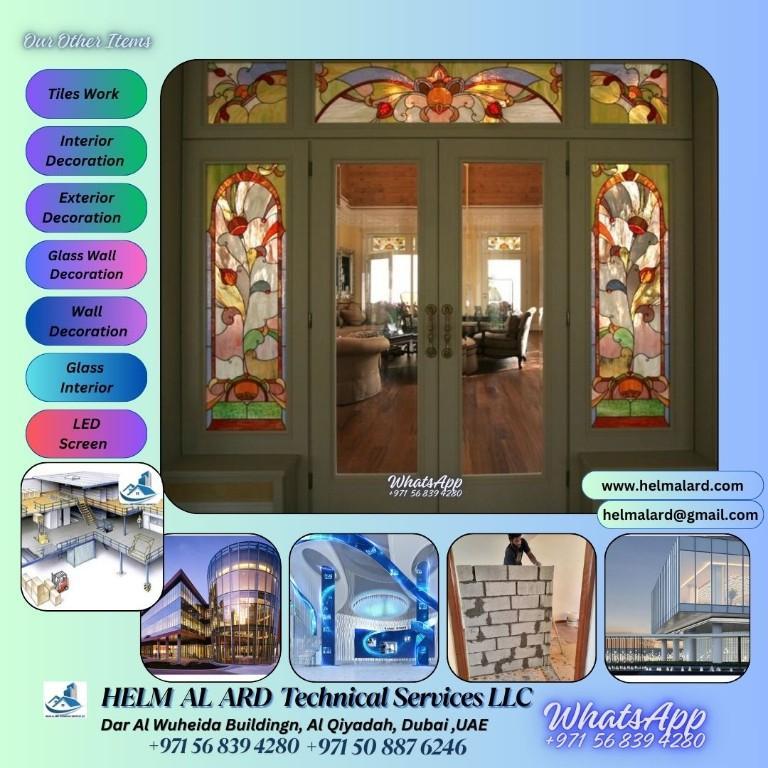 Paints, Tiles, Staircase, Railing, Balcony, Glass Work, in Ajman - Image 20