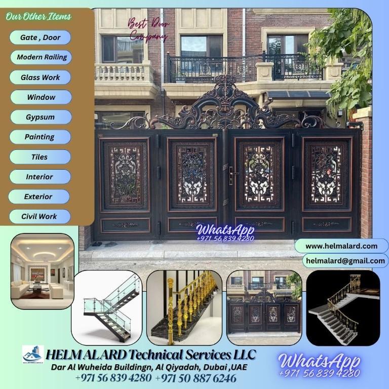 Paints, Tiles, Staircase, Railing, Balcony, Glass Work, Manufact in Ajman - Image 8