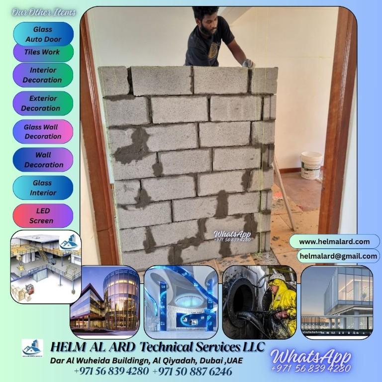 Paints, Tiles, Staircase, Railing, Balcony, Glass Work, Manufact in Ajman - Image 5
