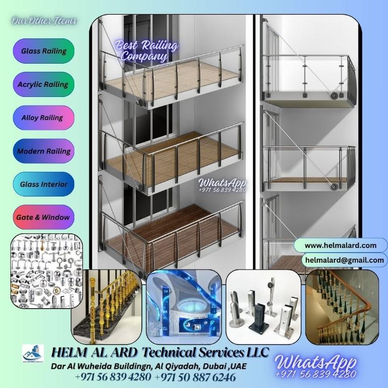 Paints, Tiles, Staircase, Railing, Balcony, Glass Work, Manufact in Ajman - Image 8