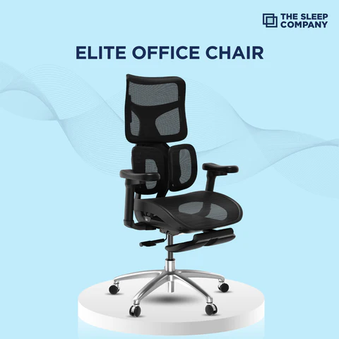 High-Back Revolving Chair – Maximum Support, Minimum Stress in India - Image 1
