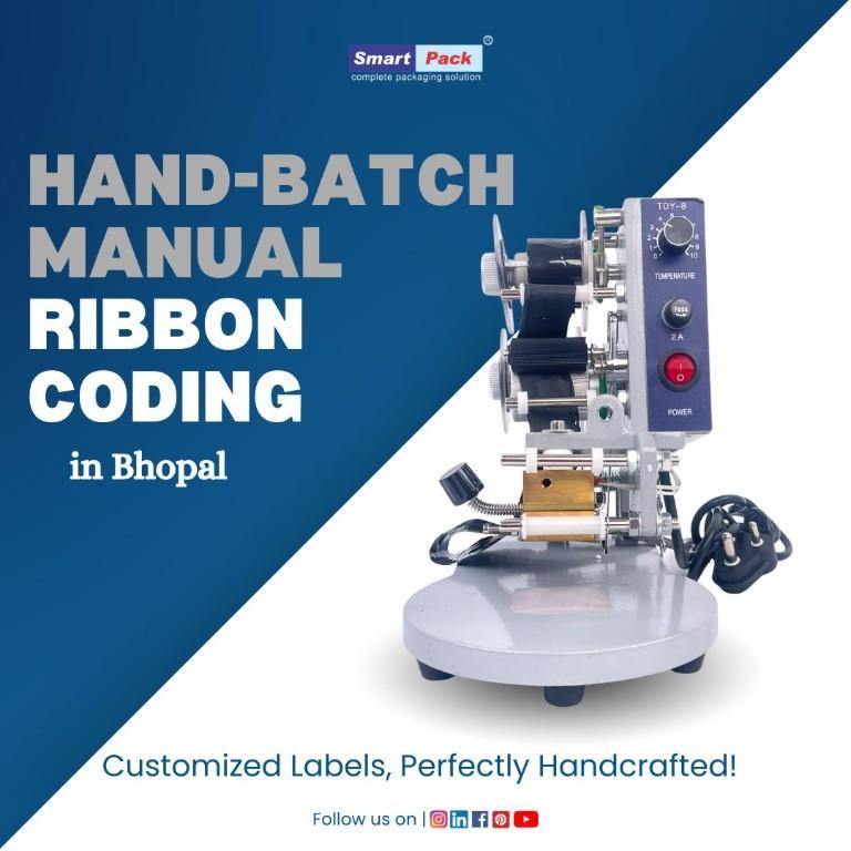 Hand Ribbon Batch Coding Machine in Bhopal in India - Image 1