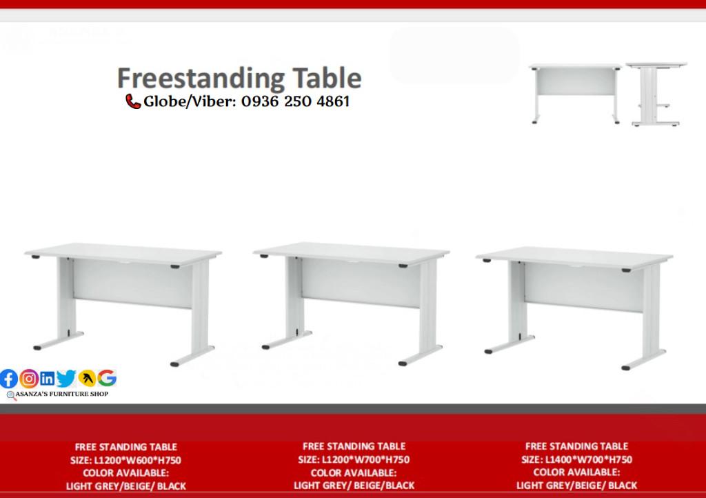 FREESTANDING TABLE WITH MOBILE PEDESTAL | FACTORY PRICE in Bignay - Image 1