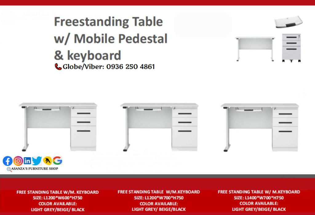 FREESTANDING TABLE WITH MOBILE PEDESTAL | FACTORY PRICE in Bignay - Image 5