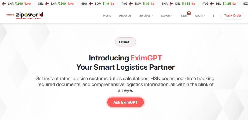 EximGPT Your AI-Powered Logistics Assistant in Ghaziabad - Image 1