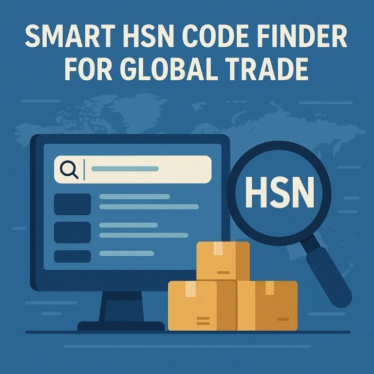 Smart HSN Code Finder for Global Trade in India - Image 1