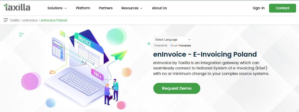 ​Taxilla's e-Invoicing solution for Poland in India - Image 1