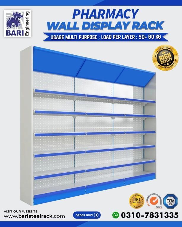 | Steel Rack | Racks | Pharmacy Display Rack | Medicine Store in Cantonment - Image 1