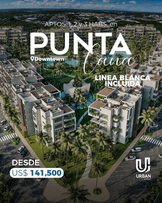 APARTAMENTOS EN DOWNTOWN PUNTA CANA - CONSTRUCCION en la República Dominicana - Imagen 2