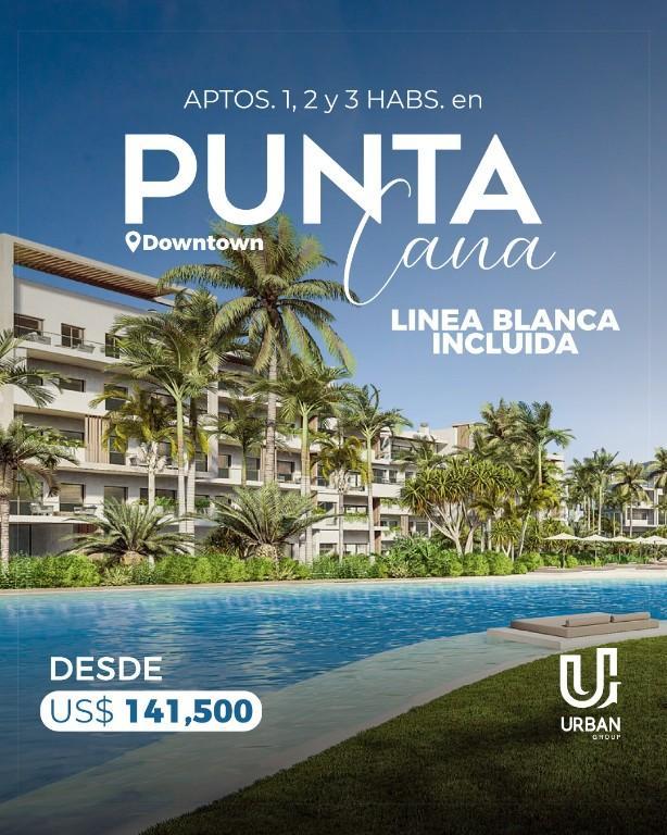 APARTAMENTOS EN DOWNTOWN PUNTA CANA - CONSTRUCCION en la República Dominicana - Imagen 3