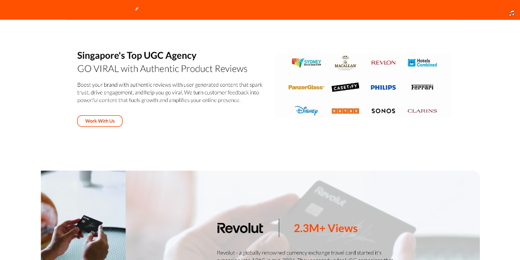 User Generated Content Agency | GOVIRAL GLOBAL in Punggol - Image 1