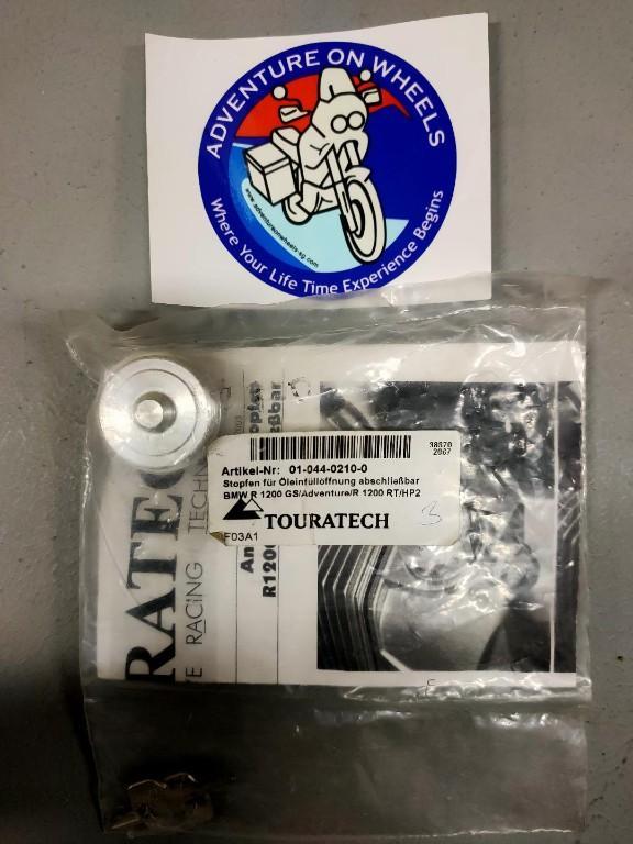 Touratech Engine Oil Lockable Cap BMW R1200GSA LC R1250GSA in Singapore - Image 2