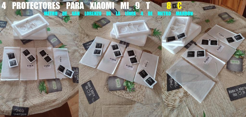 4 PROTECTORES PARA XIAOMI MI 9 T 8 € en Alcobendas - Imagen 3