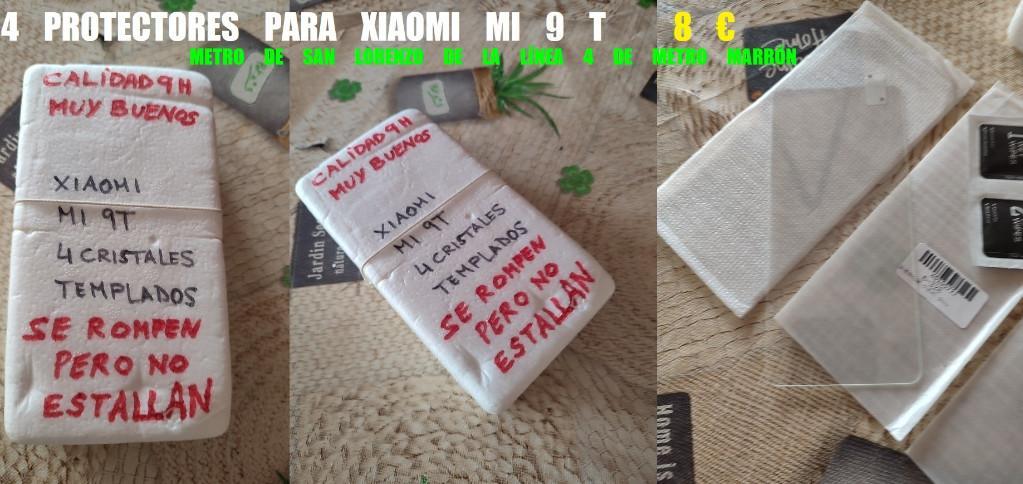 4 PROTECTORES PARA XIAOMI MI 9 T 8 € en Alcobendas - Imagen 10