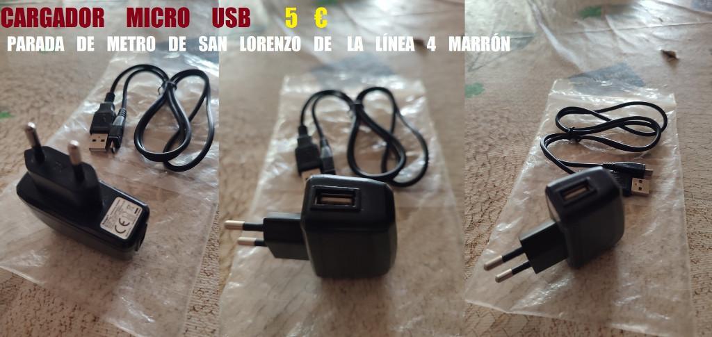 CARGADOR MICRO USB 5 € en Alcobendas - Imagen 2