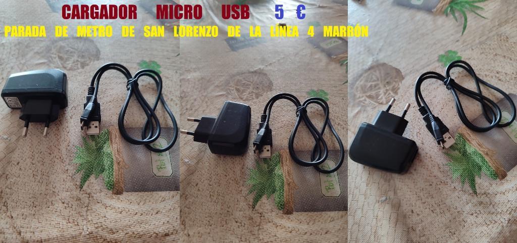 CARGADOR MICRO USB 5 € en Alcobendas - Imagen 4