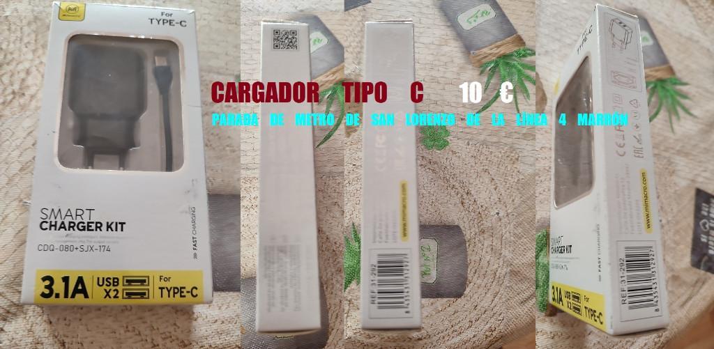 CARGADOR DE MÓVIL TIPO C 10 € en Alcobendas - Imagen 2