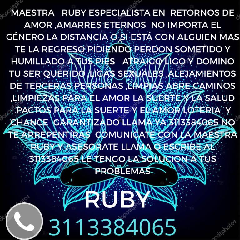 MAESTRA RUBY 3113384064. en Colombia - Imagen 1