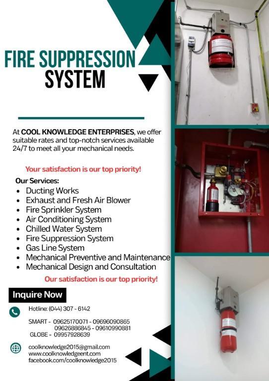 Fire Suppression Systems Installation,and Maintenance in Bignay - Image 3