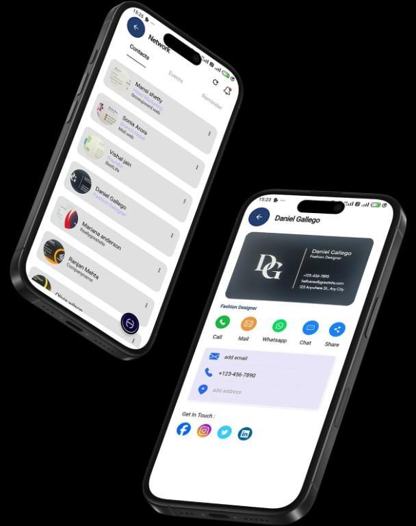 Optibiz-Business Card Scanner App in Pitampura - Image 1