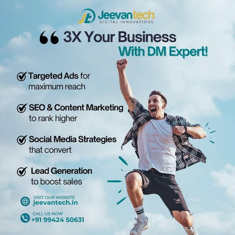 Creative Digital Marketing Agency In Coimbatore - Jeevan Tech in India - Image 3