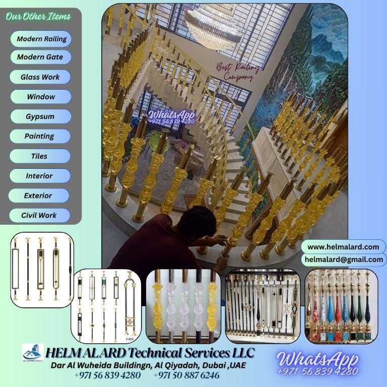 Metal Railing Manufacturing Company in Ajman in Abu Dhabi - Image 13
