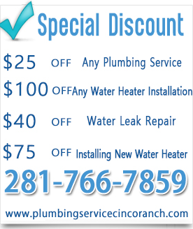 Plumbing Service Cinco Ranch in Sugar Land - Image 1