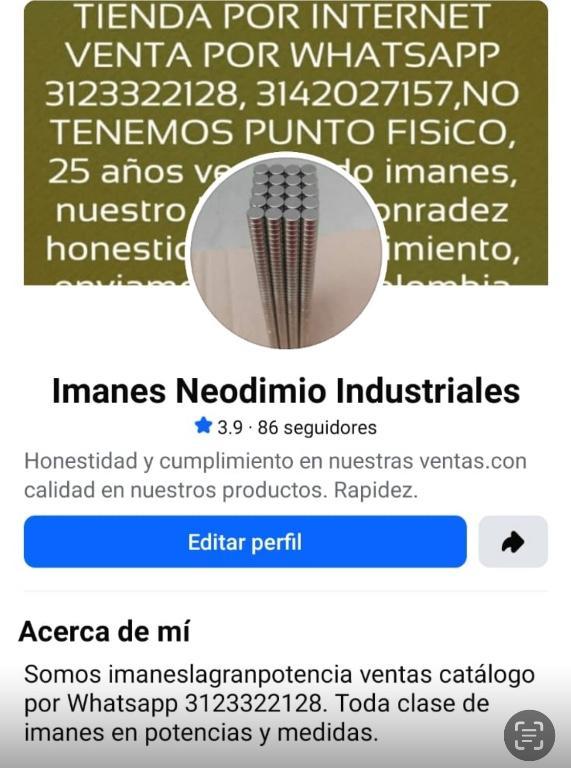 VENTA DE IMANES NEODIMIO BARRANQUILLA en Colombia - Imagen 12