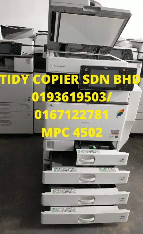 Make Every Print Count High-Definition Colour with Ricoh MPC4502 in Petaling Jaya - Image 4