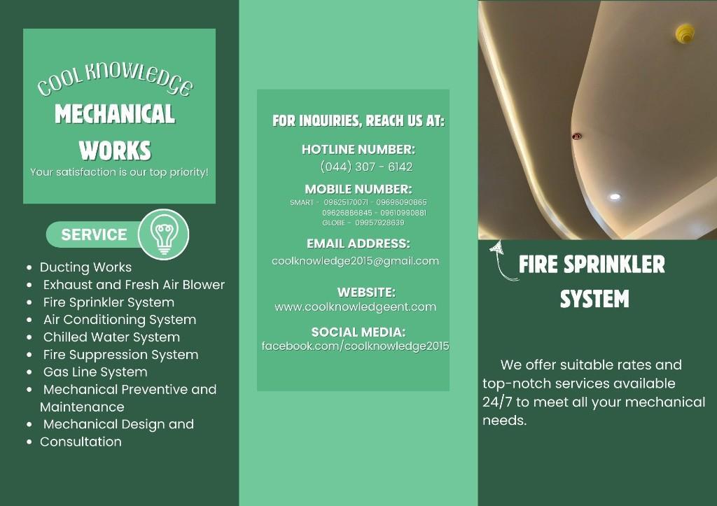 MECHANICAL WORKS || Fire Sprinkler System* in Santa Maria - Image 4