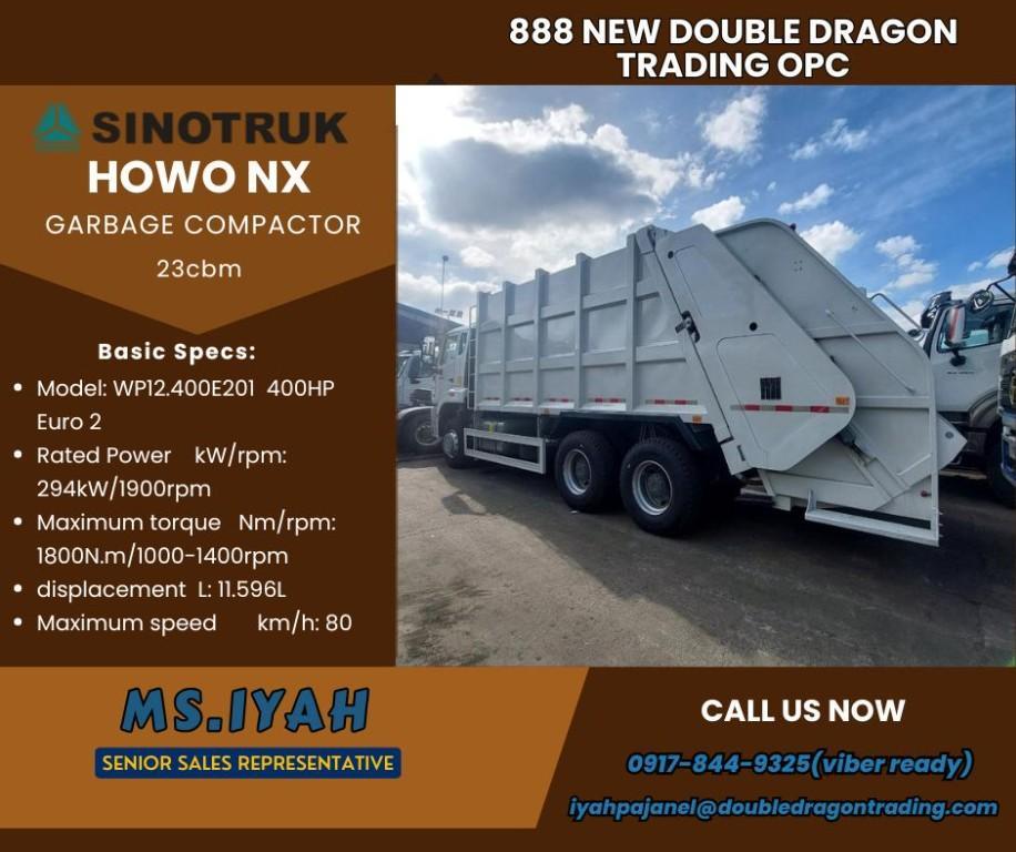 Howo Nx Garbage Compactor 23cbm-10 E2 in Bayanan - Image 1