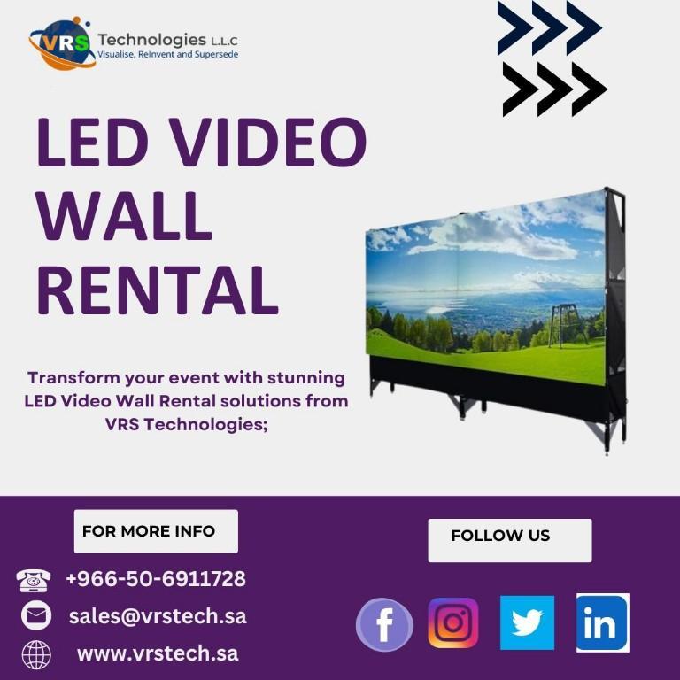 Top Advantages of LED Video Wall Rentals in Riyadh in Saudi Arabia - Image 1