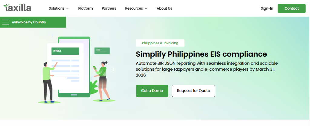 Taxilla’s Philippines e-Invoicing Solution in Kothaguda - Image 1