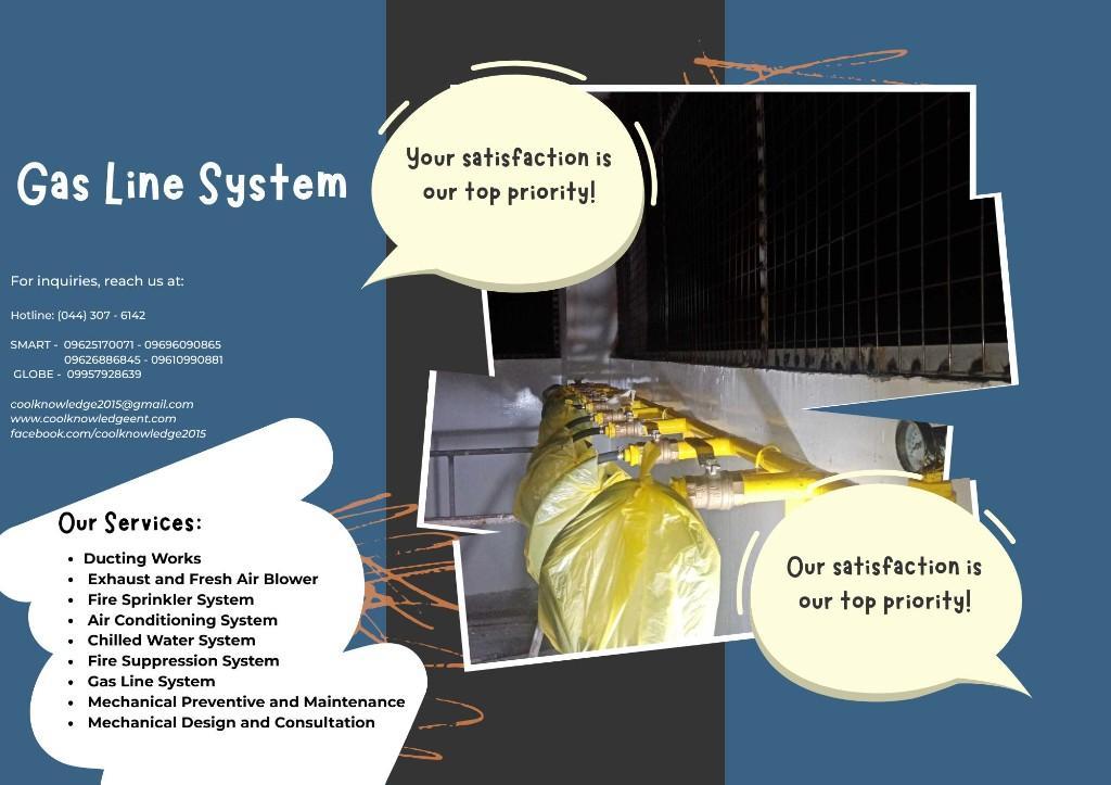 INSTALLATION & SUPPLY || GAS LINE SYSTEM in Bignay - Image 1