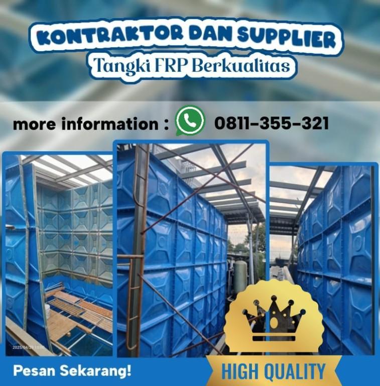 Pesan Sekarang! Kontraktor & Supplier Tangki FRP di Semarang in Semarang - Image 1